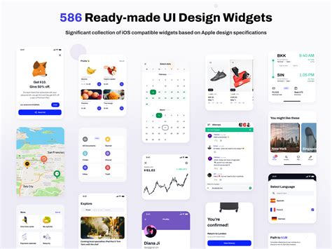 New Figma Ios Ui Kit With 280 Mobile Templates By Roman Kamushken For