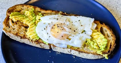 Poached Egg And Smashed Avocado Toast Cook At Me Now