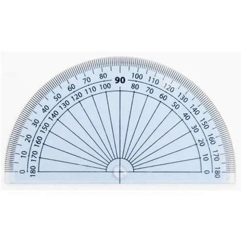 Geometry Degree Protector At Rs 2piece Metal Protractor In Kolkata