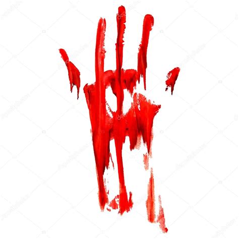 Bloody Hand Print ⬇ Vector Image By © Dvargg Vector Stock 76619121