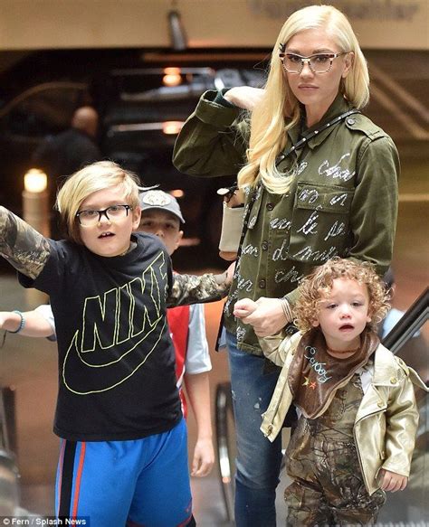 This versatile singer made his singing career debut through his first single song austin. Gwen Stefani Children : Gwen Stefan S Kids Adopted By ...