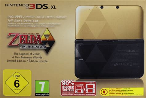Nintendo 3ds Xl W The Legend Of Zelda A Link Between Worlds