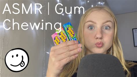 Asmr Gum Chewing Youtube