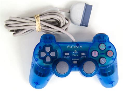 Island Blue Psone Dualshock Controller Playstation Ps1 Retromtl