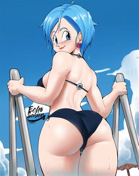 Bulma Getting Out Of The Pool Echo Saber Dragon Ball Cosplay World