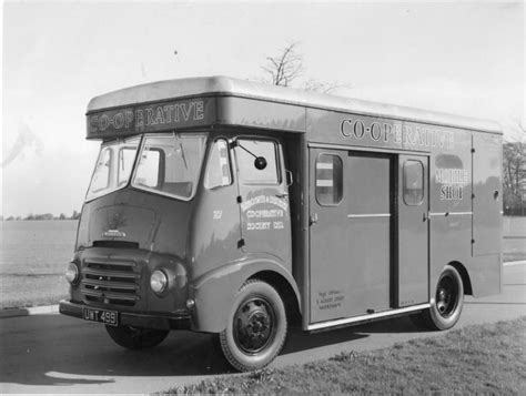 Original Photograph Of Co Operative Mobile Shop Van Harrogate 1960s