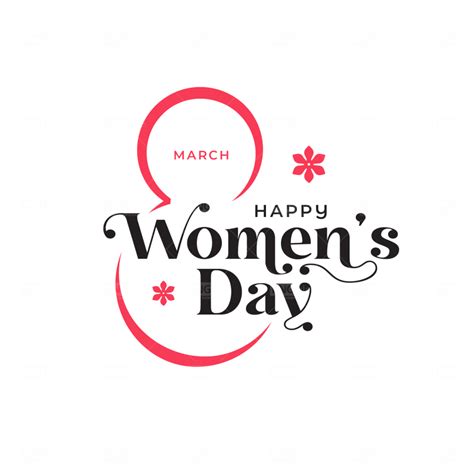 happy womens day typographic png photo 1948 free png images download