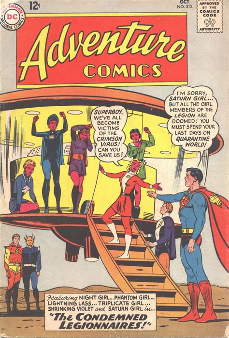 Days Of Adventure Adventure Comics 313 October 1963
