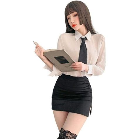 Throne Scarlettw Naughty Schoolgirl Temptation Erotic Uniform Set M