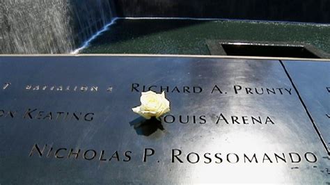 911 Memorial Remembers Victims Birthdays With Roses In Their Names