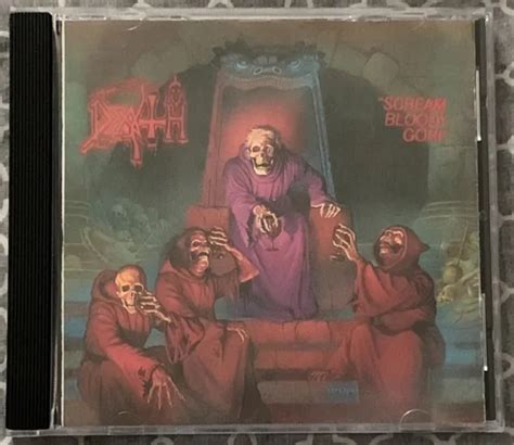 Vintage 80s Metal Death Scream Bloody Gore 1987 Cd Combat Records