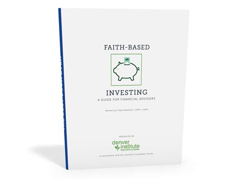 Faith Based Investing A Guide For Financial Advisors — Faith Driven