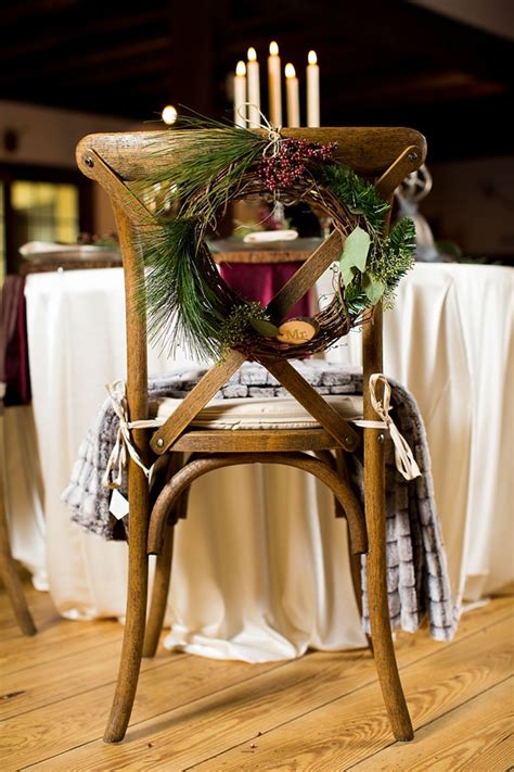Rustic Winter Wedding Decor Inspiration Tidewater And