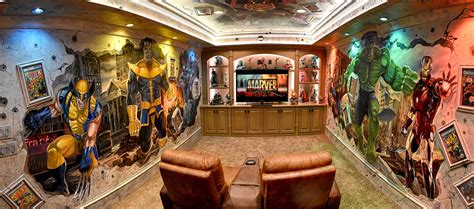 The Marvel Man Cave Two Minds Artistry