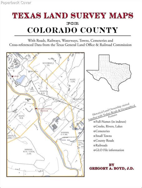 Texas Land Survey Maps For Colorado County Arphax Publishing Co