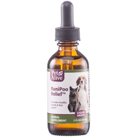 Petalive Natural Herbal Runipoo Relief Liquid Dog And Cat Supplement 2