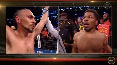 thurman edges porter in a classic battle icymi keith one time thurman out pointed showtime