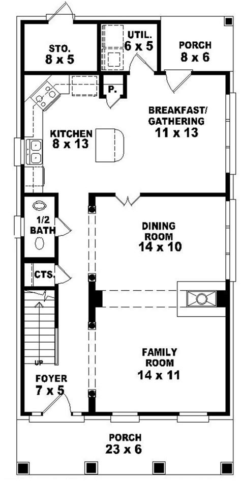 These free tiny house plans range from big to super tiny, and everything in between! 13 Narrow 2 Story House Plans Images To Consider When You ...