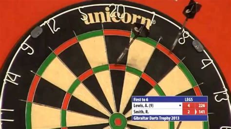 Ross Smith 9 Dart Finish Gibraltar Darts Trophy 2013 Youtube