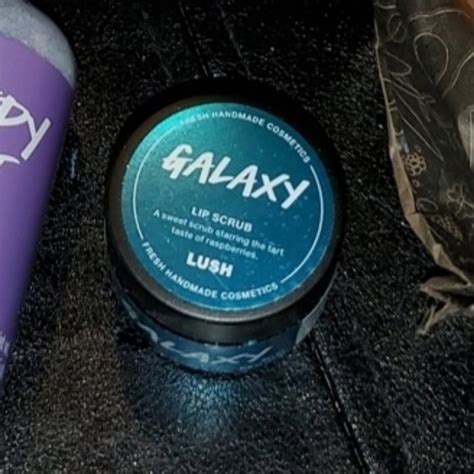 Lush Fresh Handmade Cosmetics Galaxy Lip Scrub Review Abillion