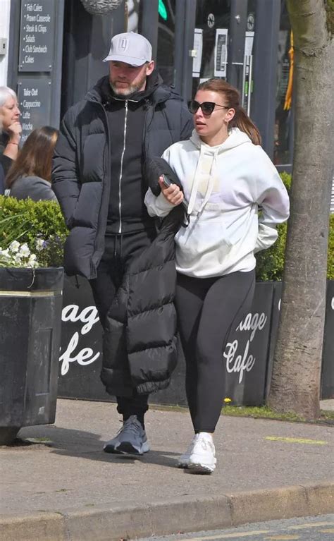 wayne and coleen rooney look cosy as they re spotted on rare day out together irish mirror online