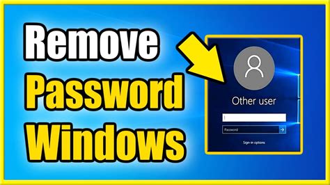 How To Remove Login Password Lock Screen On Windows Best