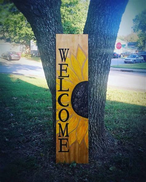 Chucky S Place DIY Welcome Signs For Your Front Porch