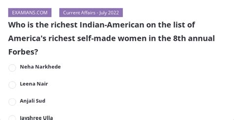 Who Is The Richest Indian American On The List Of America S Richest