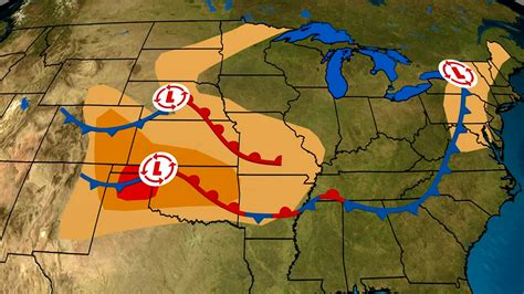 Severe Storms Possible In Middle Of Country Overnight Videos From The