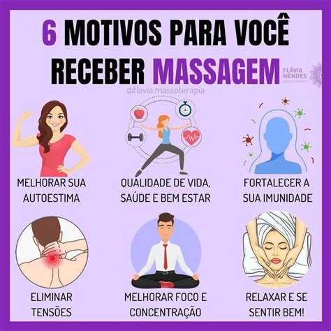 Motivos Para Receber Massagem Instagram Propaganda Instagram Photo