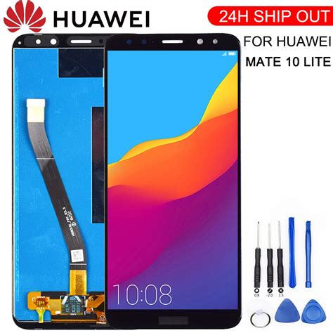 Bloc Cran Tactile LCD Avec Ch Ssis Pour Huawei Mate 10 Lite Nouveau