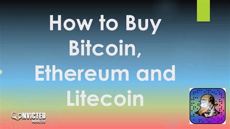 How To Buy Bitcoin Ethereum And Litecoin Using Coinbase With Credit Card Or Bank Account Youtube