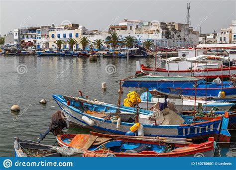 Old Fishing Port Of Bizerte Editorial Photo Image Of Landmark
