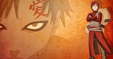 Wallpaper Naruto Shippuden Gaara