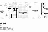 16 X 60 Mobile Home Floor Plans Images