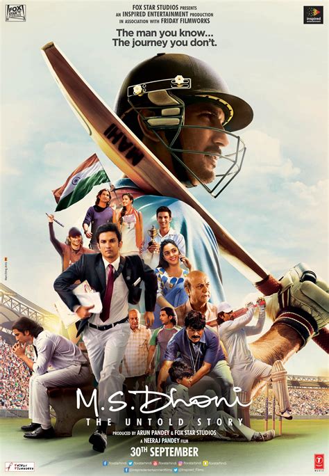 Ms Dhoni The Untold Story Movie Wallpapers Wallpaper Cave