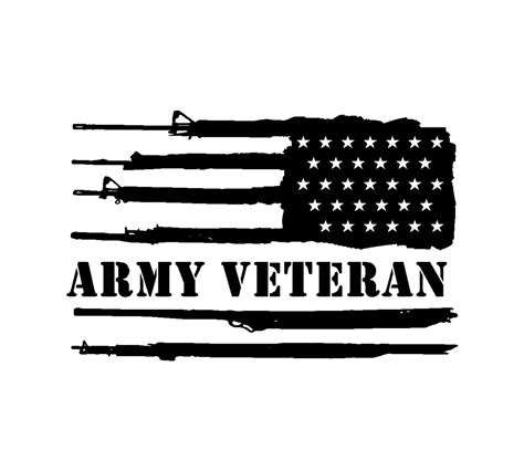 Army Veteran Reversed Us Flag Vinyl Decal Car Truck Window Sticker Kandy Vinyl Shop