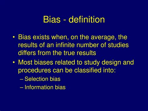 Presentation Bias Definition