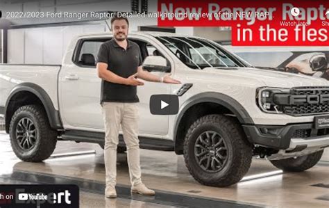 20222023 Ford Ranger Raptor Detailed Walkaround Review Of The New