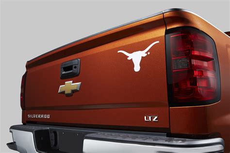 Chevy Reveals 2015 Silverado University Of Texas Edition The News Wheel