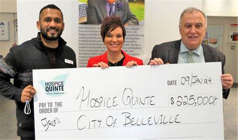 Belleville completes $1M donation to Hospice Quinte | Trenton Trentonian