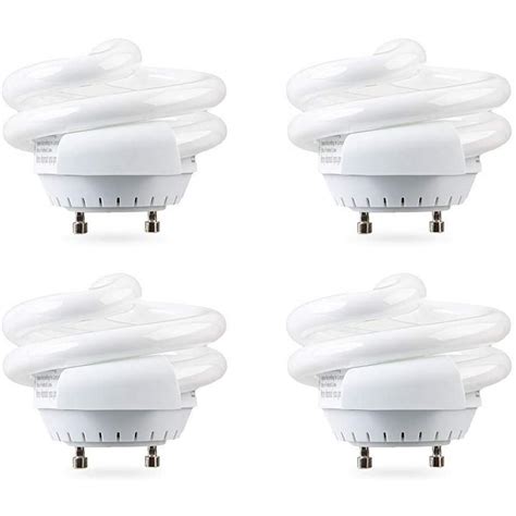 Sleeklighting 13watt T2 Spiral Cfl Gu24 Base Puck Light Bulb 2700k