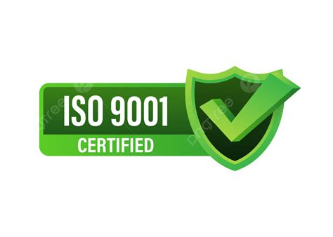 Iso 9001 Vector Design Images Iso 9001 Certified Badge Sign Ribbon