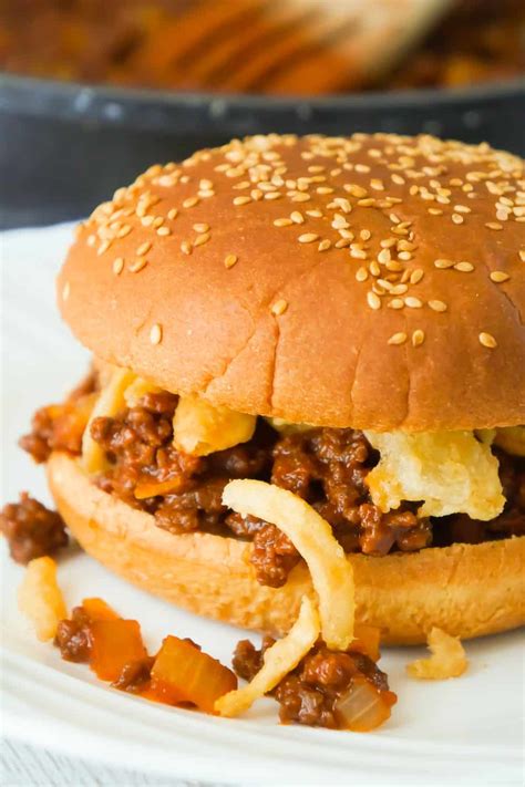 Made with a ground beef and. Big Mac Sloppy Joes - INSPIRED RECIPE