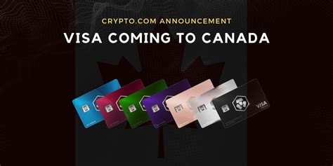 Our plastic gift cards can be sent via canada post or fedex and also include a personalized message if you choose to send them as a gift. Crypto.com Visa Card Coming to Canada - YellowBlock