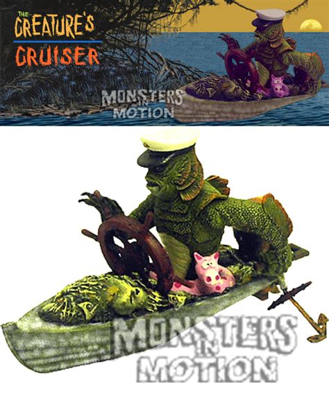 Creature From The Black Lagoon Creatures Cruiser Resin Model Kit