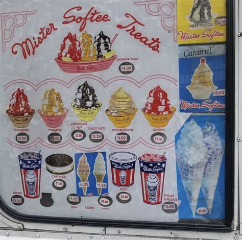 Mister Softee Banana Boat Cartwheel Hot Fudge Cones Buffalo