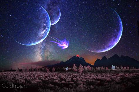 Alien Sky By Thecoldtrojan On Deviantart