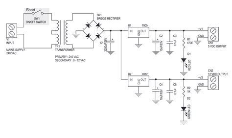 12v 2a Dc Power Supply Circuit Diagram Wiring Diagram