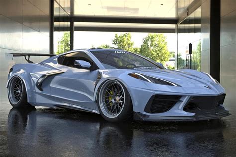 This C8 Corvette Widebody Kit Looks Absolutely Sublime Carbuzz